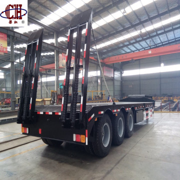 Hydraulic Extendable Gooseneck Low Bed Trailer