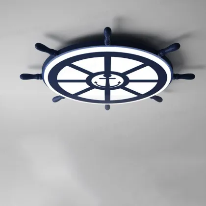 Boat Compass Kids Lamp Children Indoor Ceiling Lamps