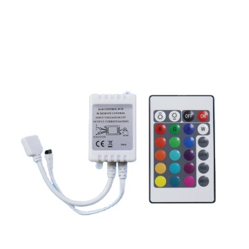 12V LED Light Strip RGB Controller with USB and 24 Key Remote