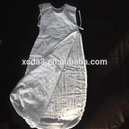 100% cotton 1-ply muslin baby sleeping bags