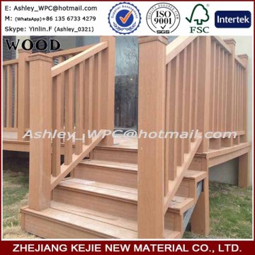 Stairway Building Material Wood Plastic Composite WPC Railing