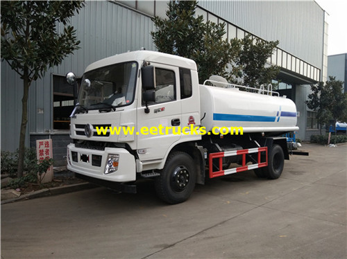 دونغفنغ 9500L المياه الرشاشات ناقلة الشاحنات