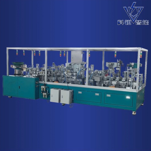 Mesin perakitan pena gel dengan fitur pelabelan