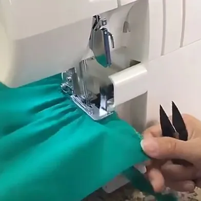 JK703 4-Thread Household Portable Overlock Sewing Machine - New Style Apparel Machinery