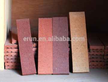 China building material house multicolor standard size of wall brick