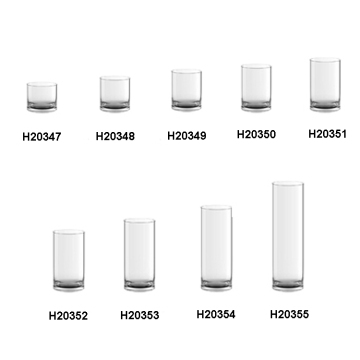 Choice Fun Luxury Crystal Glass Tall Vase - Home Decor & Wedding Decoration