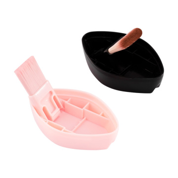 Portable Kabuki Vegan Liquid Foundation Brush with Dust-Free Cover