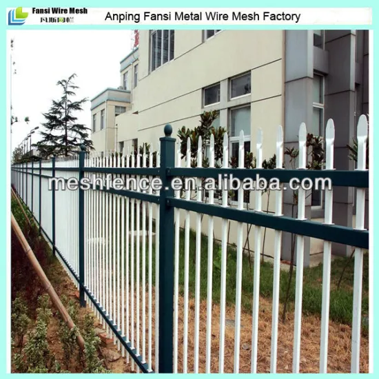 Three beam wall boundary zinc steel guardrail