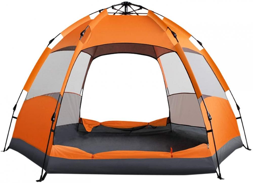 AUTERLEAD AUTOMATICE DOULER LAYE HEXAGON Camping Tent