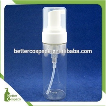 5oz 150ml plastic soap foam pump bottle cleanser bottle
