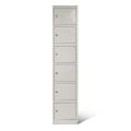 Metal 6 Tier 6 Door Gym Storage Lockers