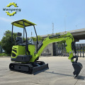 Euro 5 Emission 1.2Ton Hydraulic Mini Excavator