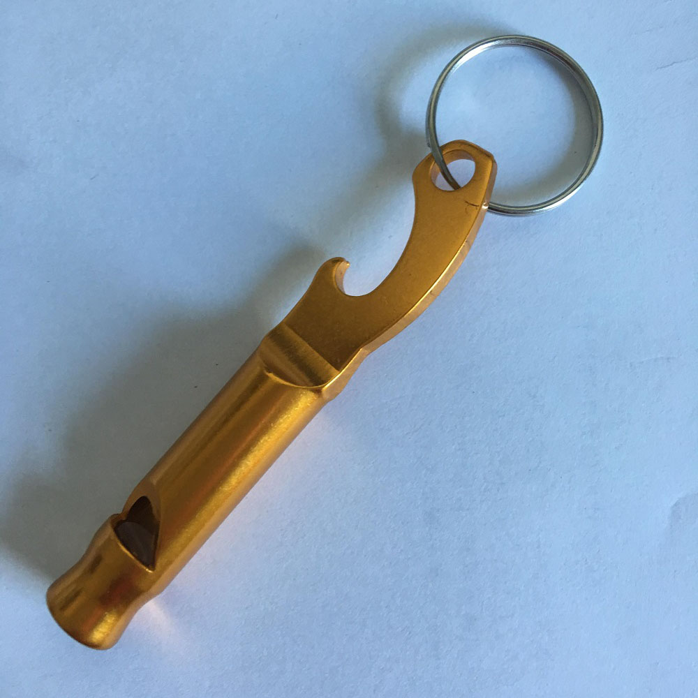 Opener with keychain