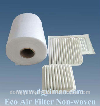 High quality non woven filter cloth for car air filter