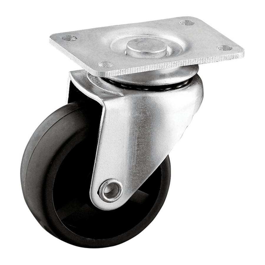 02P21YA0 Light Duty Swivel Top Plate Caster Wheels