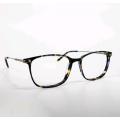 Ladies Rectangle Blue Men Trendy Glasses Frames