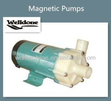 Chemical Plastic Liquid transfer pump with magnetic materials
