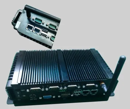 shockproof box pc with onboard cpu intel atom N270