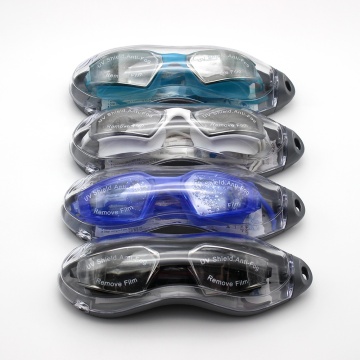 Wholesale Anti Fog UV Protection Swim Goggles with Free Case