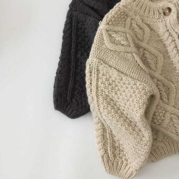 Bambini vestiti per ragazze maglione ragazzi cardigan maglione lavorato a maglia