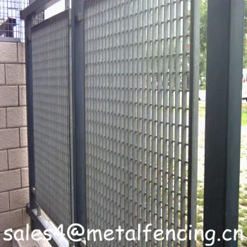 welded metal steel grids fence
