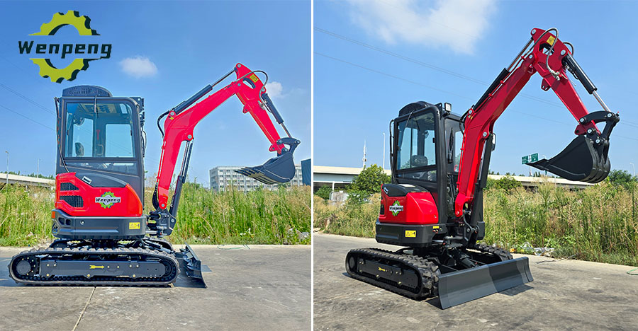 Compact 3 Ton Mini Crawler Excavator for Sale