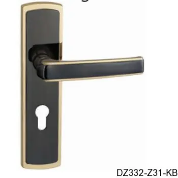 Zinc Alloy Door Handle Lock  (DZ332-Z31-KB)