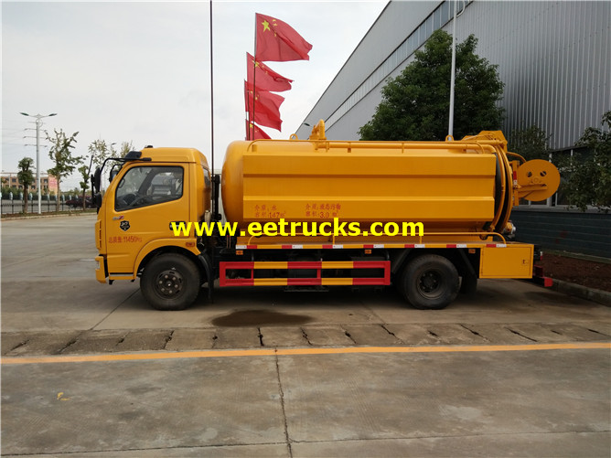 15m3 Dongfeng fecal kusafisha malori