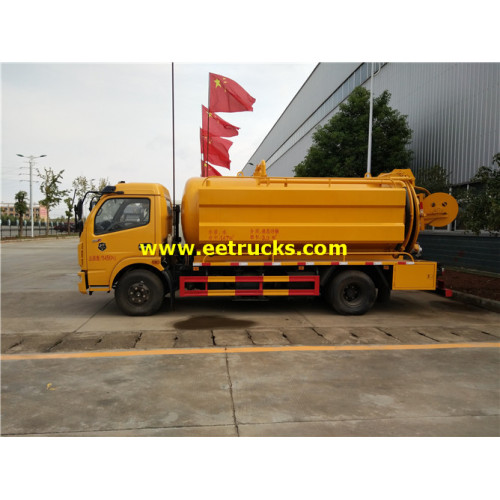 15m3 Dongfeng Fecal Cleaning Suction Trucks