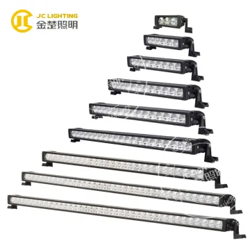 3w single row led light bar for trucks led light bar offroad led cree light bars