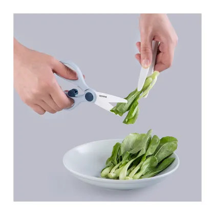 Ceramic Baby Safety Scissors for Supplementary Food - MIDDIA 2.5 Inch Food Scissors