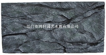 3D background wall for pond
