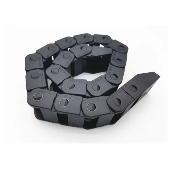 Small bridge cable plastic tow chain high quality nylon cable chain
