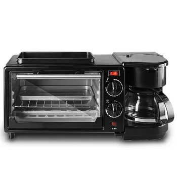 3 in 1 Electric Breakfast Maker - Home Multi-function Automatic Cooking Machine