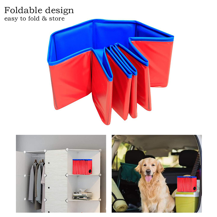 Pet Swimming Pool Foldable Dog Pvc Pet Bath 5