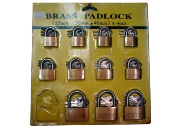 12pcs padlocks