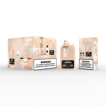 Razzbar Twin 40k พัฟ E-Cig Dual-Flavors Smart Screen
