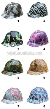 safety helmets with colorful coating
