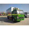 2 Ton Sinotruk HowO jokofu malori madogo