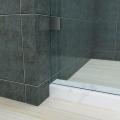 SALLY Frameless Sliding Shower Door Side Panel Enclosure