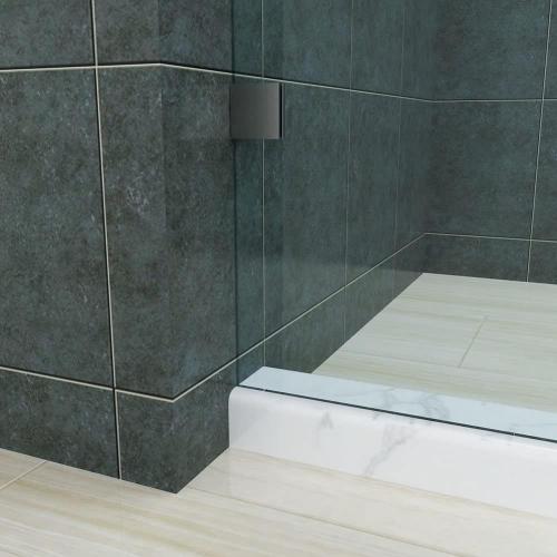 SALLY Frameless Sliding Shower Door Side Panel Enclosure