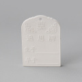 Custom 3d relief ceramic plate