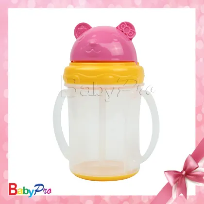 China alibaba supplier good quality baby item colorful baby training cup nipple cup with straw cute baby cup