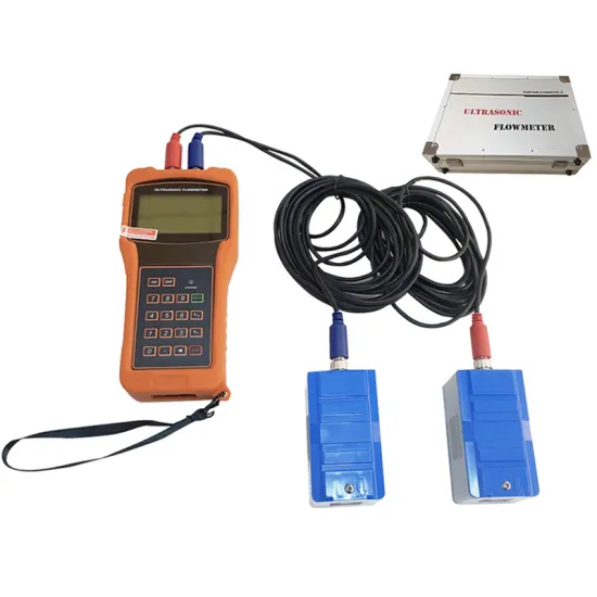 Hand Held Ultrasonic Flow Meter for Lightweight Digital Water Flow Measurement