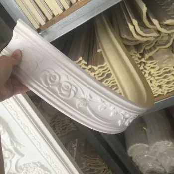 Wholesale High Quality Polyurethane Crown Molding - White Flexible Mouldings