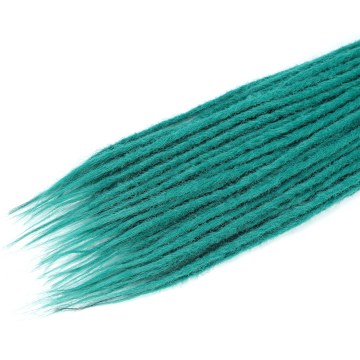 Hitzebeständige 1B AQUA Bunte Faux Locs