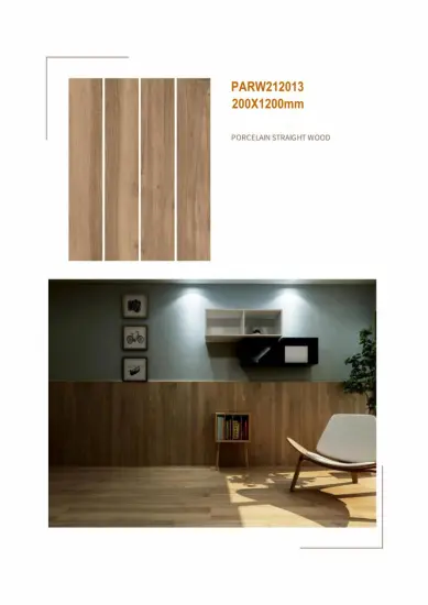 Parcos porcelain wooden flooring tiles for bedroom