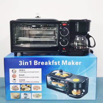 Appareils à petit-déjeuner multifonction: Horno 3-en-1 Automatique électrique pain grille-pain et petit-déjeuner multi-fonctions