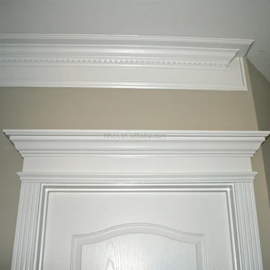 Polyurethane Window Trims and Moldings for Door and Window Decorations