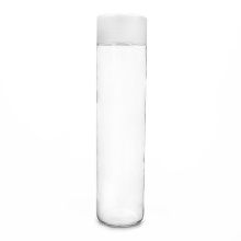 empty clear 800ml glass water juice bottle